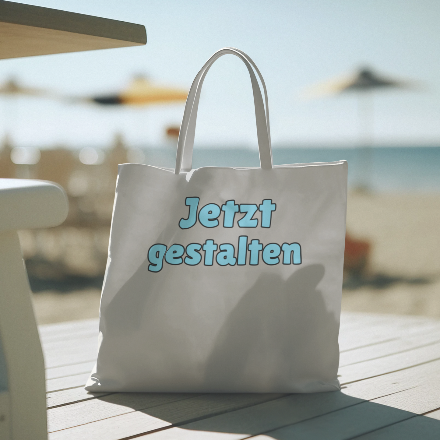 personalized organic shopping bag