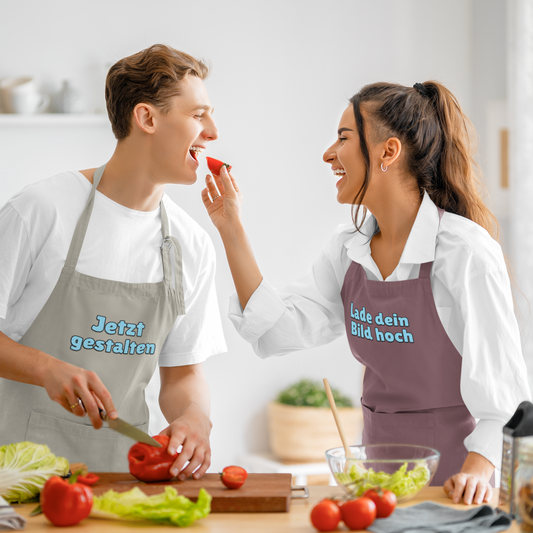 personalized organic barbecue apron