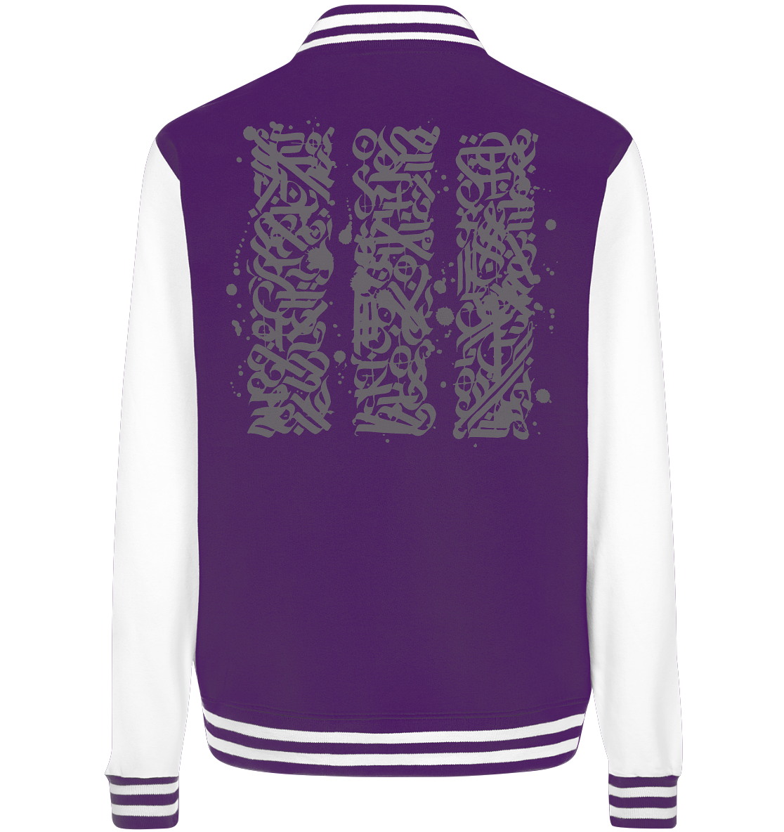 Calligraphy Columns - College Jacket