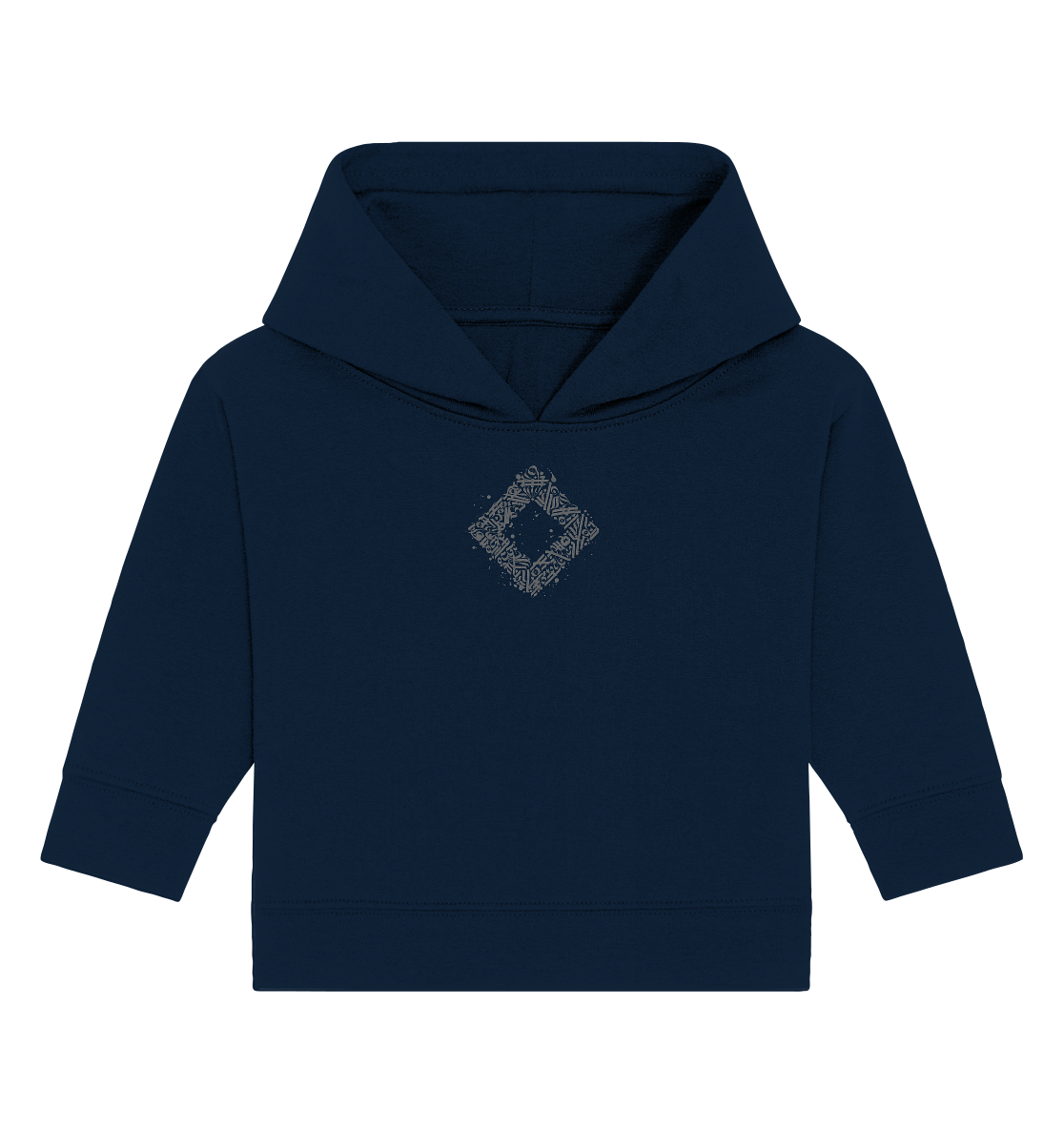 Calligraphy Square - Baby Organic Hoodie