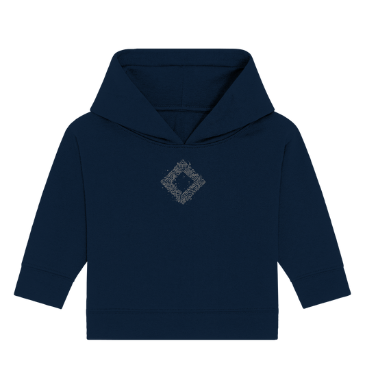 Calligraphy Square - Baby Organic Hoodie