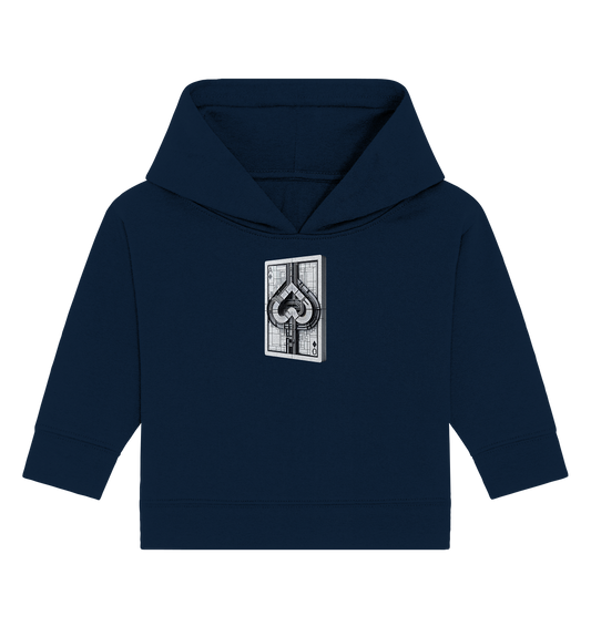 Abstract Ace of Spades - Baby Organic Hoodie