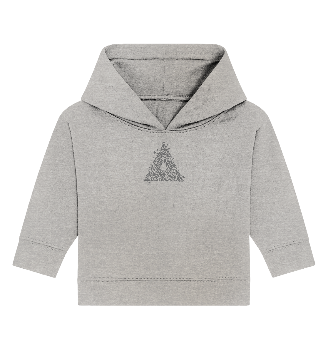 Calligraphy Triangle - Baby Organic Hoodie