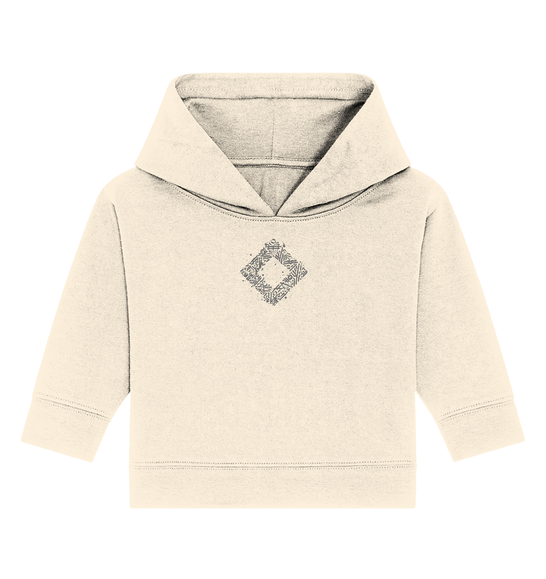 Calligraphy Square - Baby Organic Hoodie