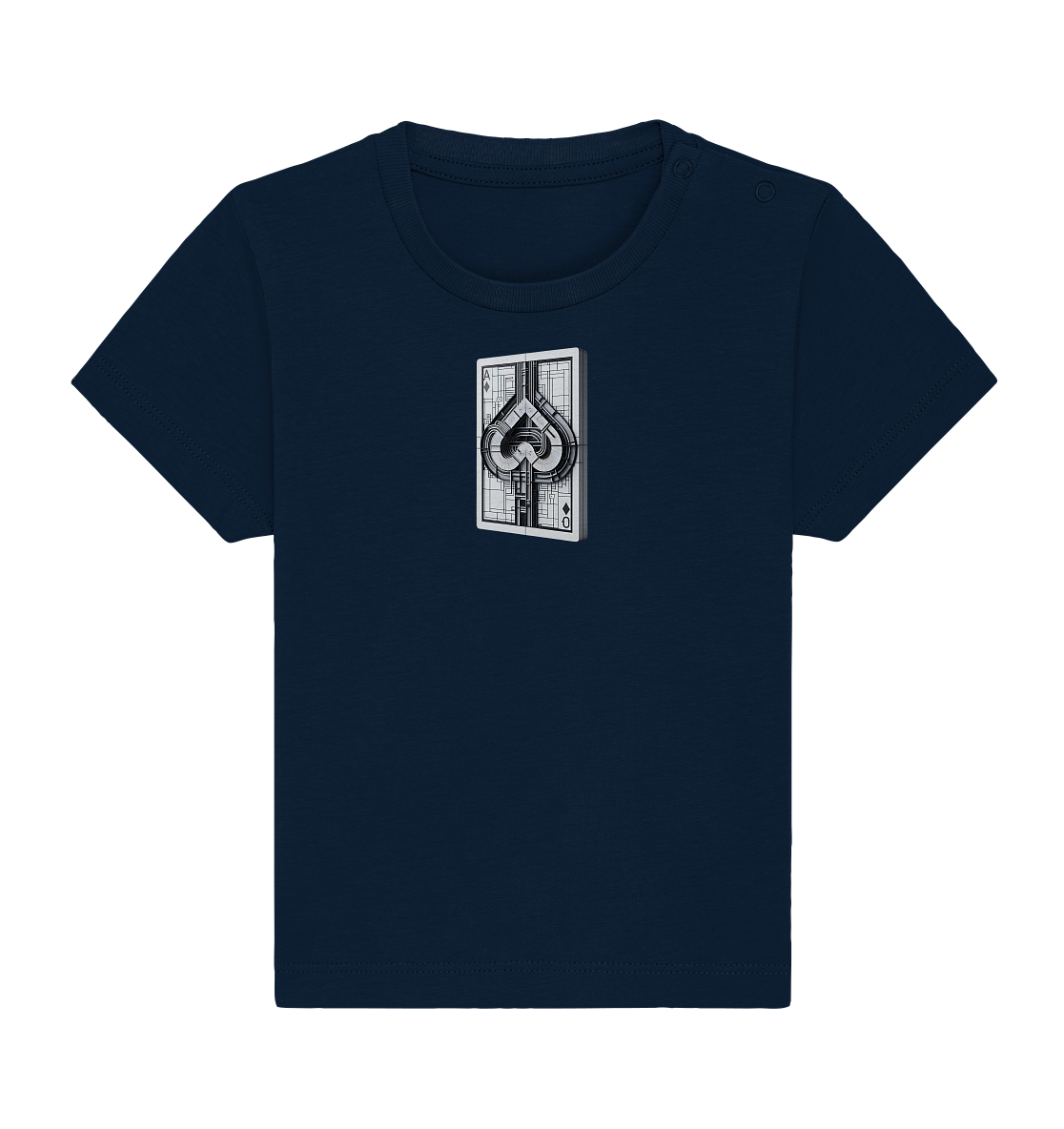 Abstract Ace of Spades - Baby Organic Shirt