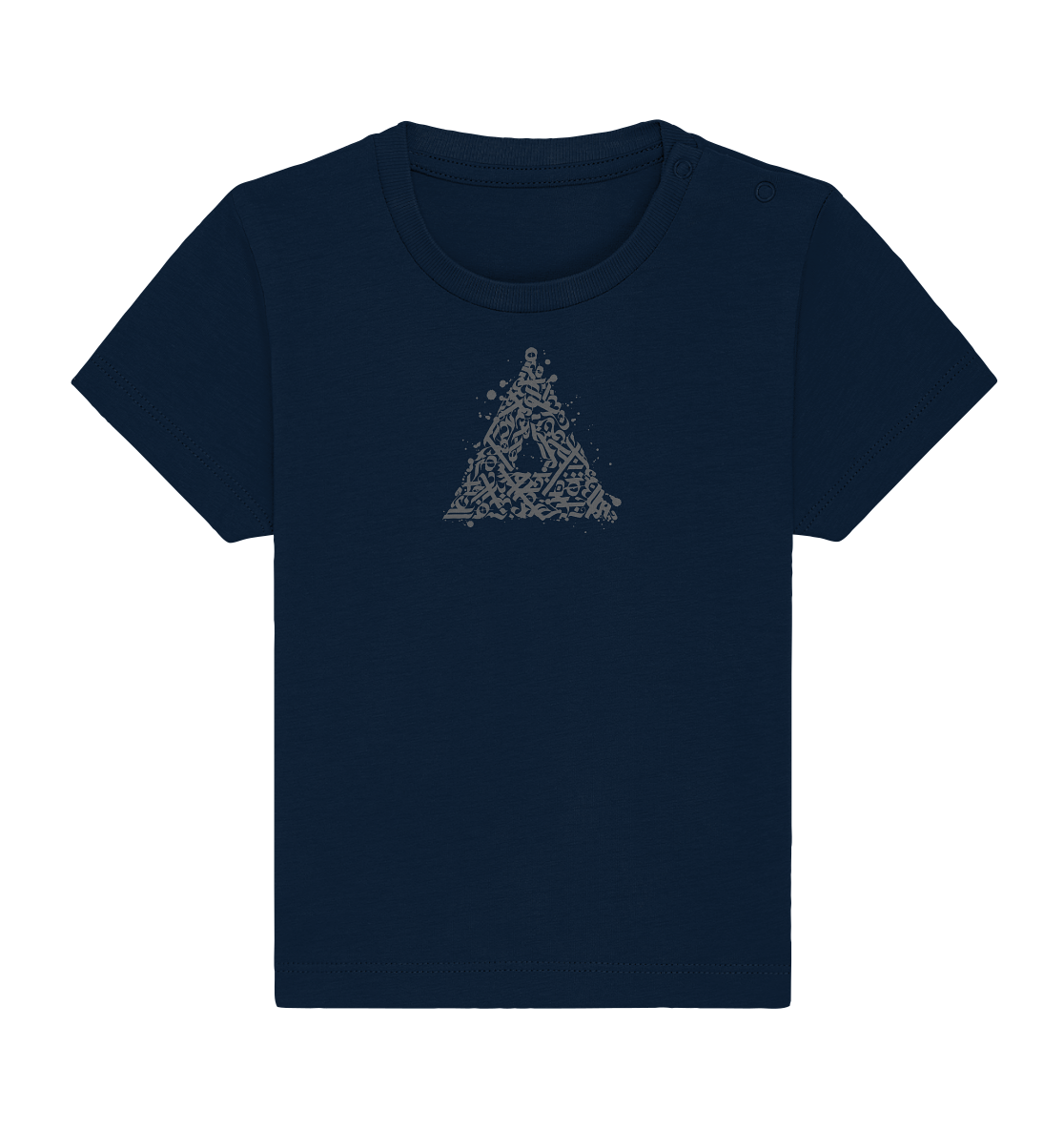 Calligraphy Triangle - Baby Organic Shirt