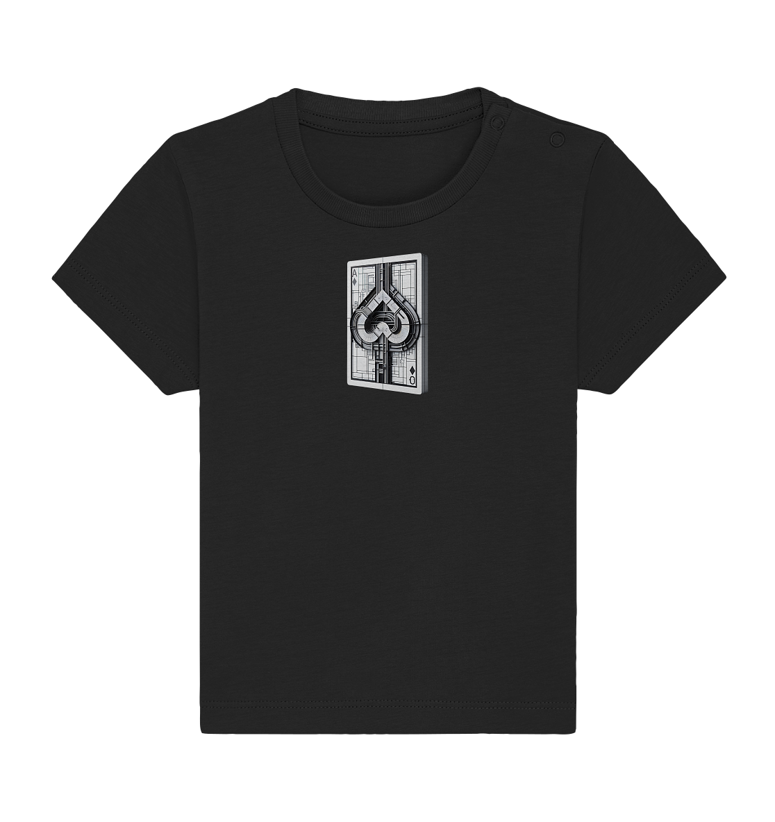 Abstract Ace of Spades - Baby Organic Shirt