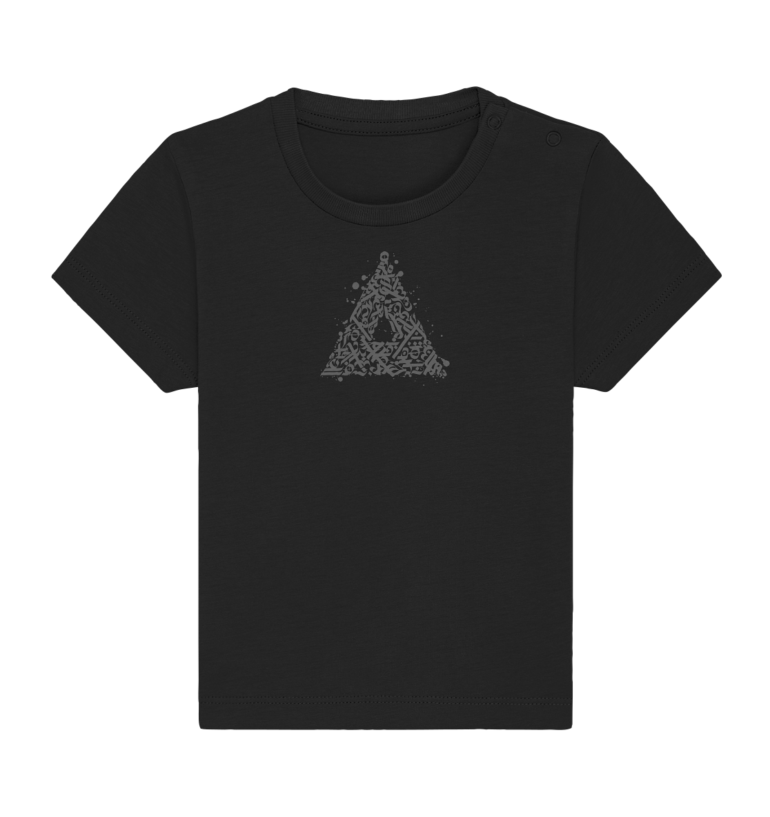 Calligraphy Triangle - Baby Organic Shirt