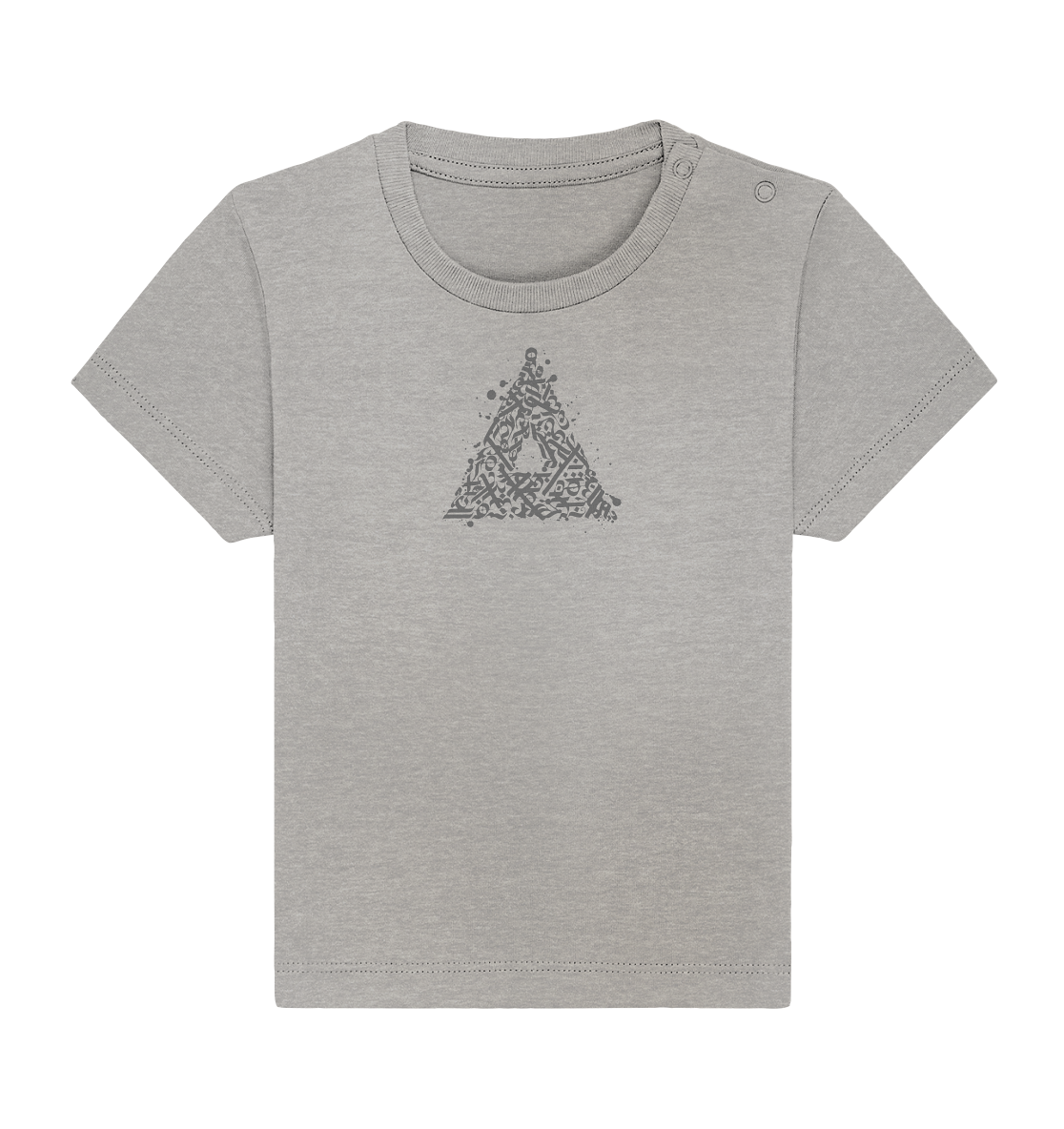 Calligraphy Triangle - Baby Organic Shirt