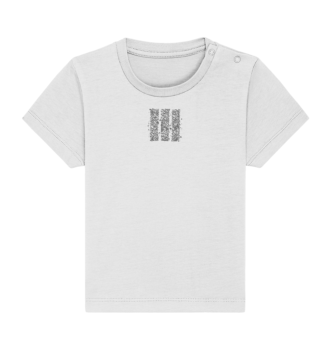 Calligraphy Columns - Baby Organic Shirt