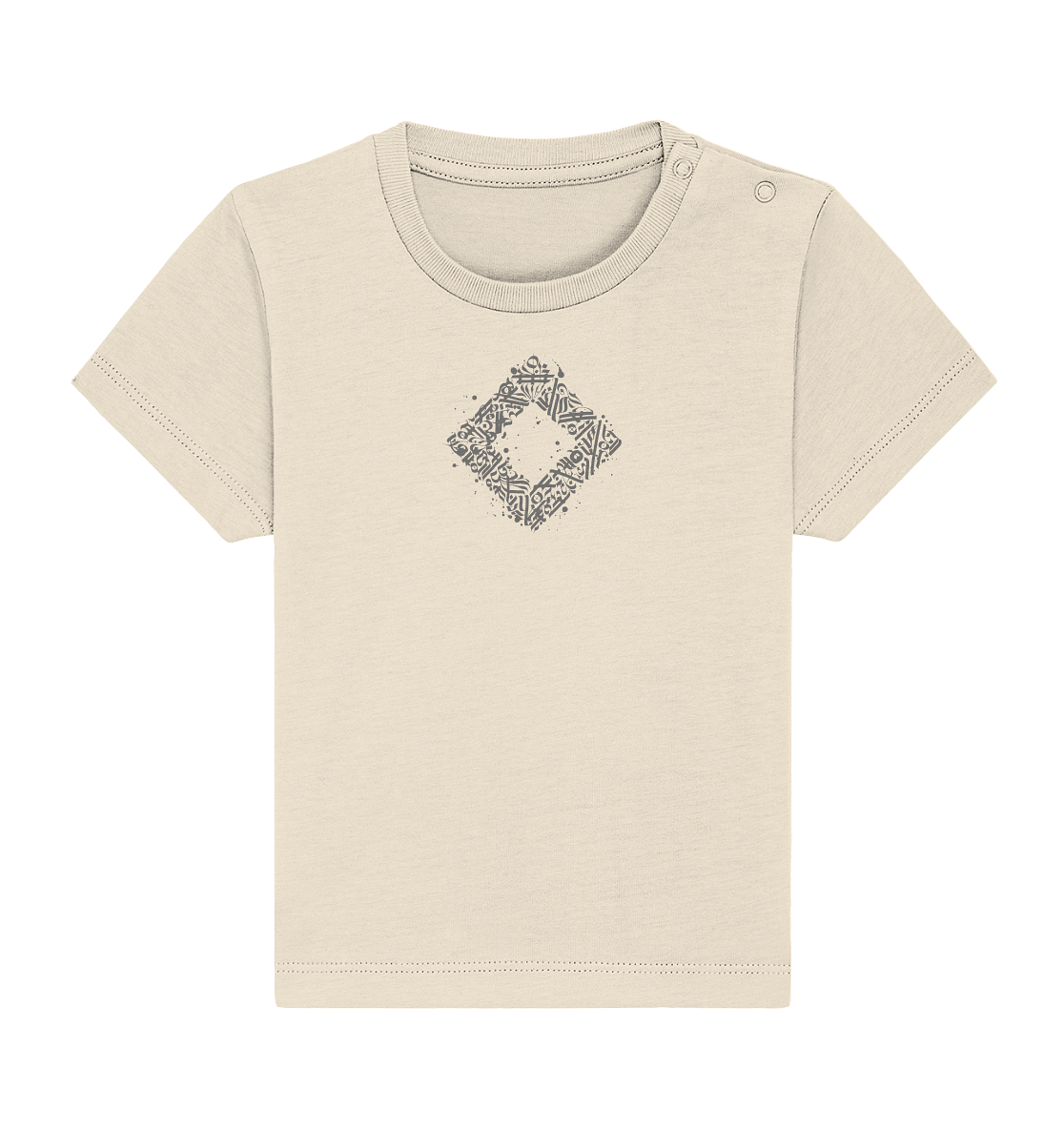 Calligraphy Square - Baby Organic Shirt