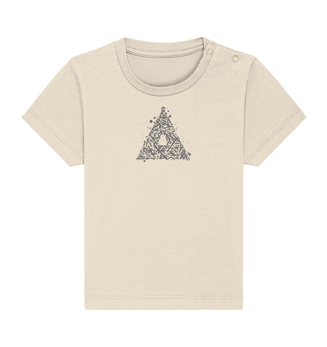 Calligraphy Triangle - Baby Organic Shirt