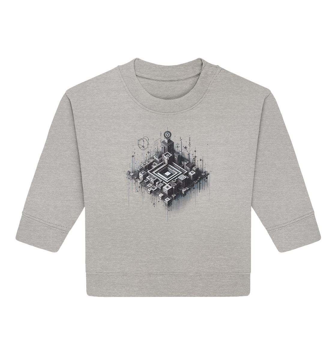 Abstract Art - Baby Organic Sweatshirt