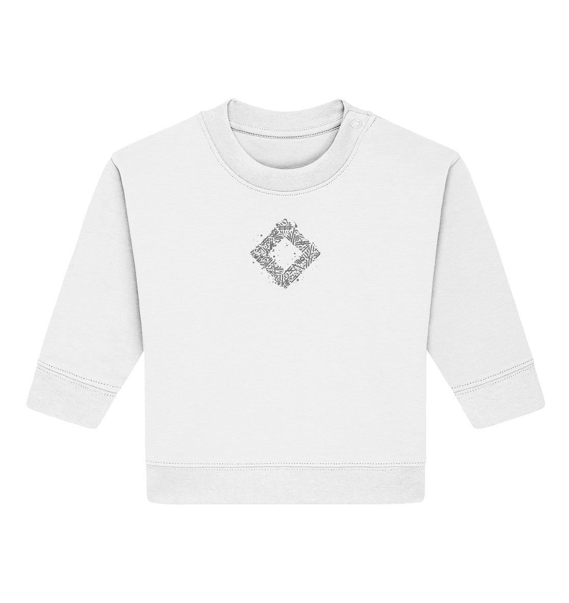 Calligraphy Square - Baby Organic Sweatshirt