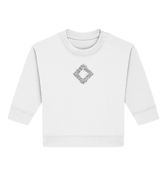 Calligraphy Square - Baby Organic Sweatshirt