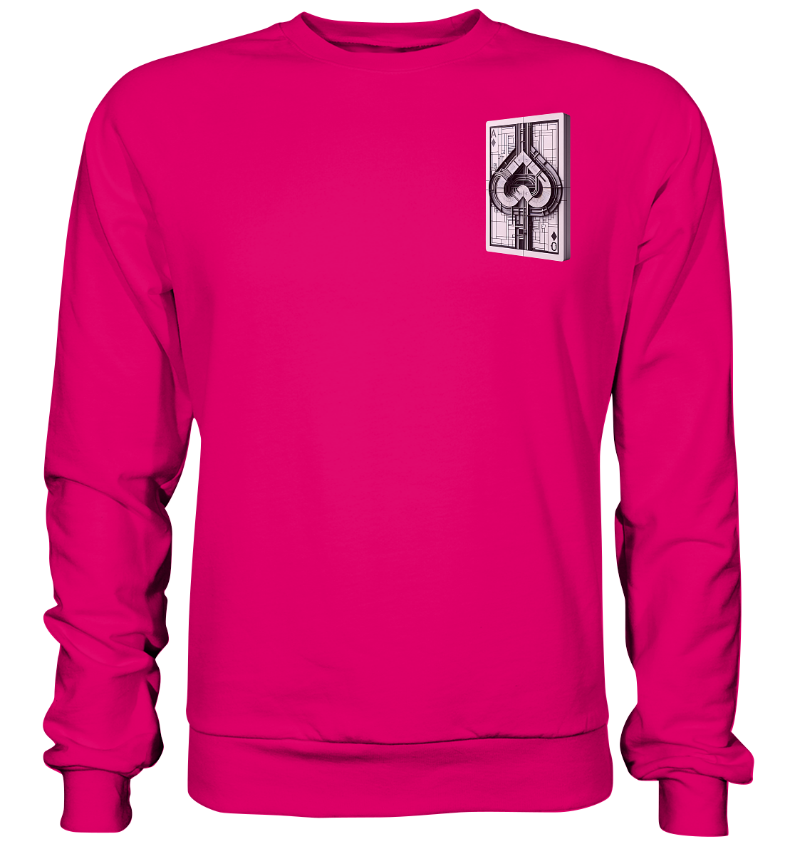 Abstract Ace of Spades - Basic Sweatshirt