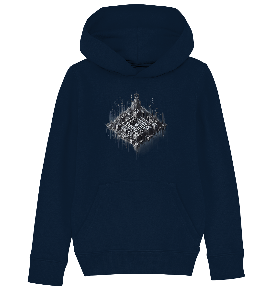 Abstract Art - Kids Organic Hoodie