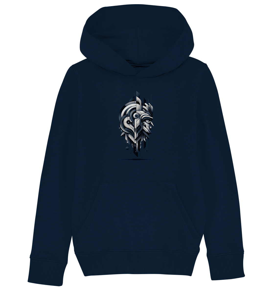 Abstract King - Kids Organic Hoodie