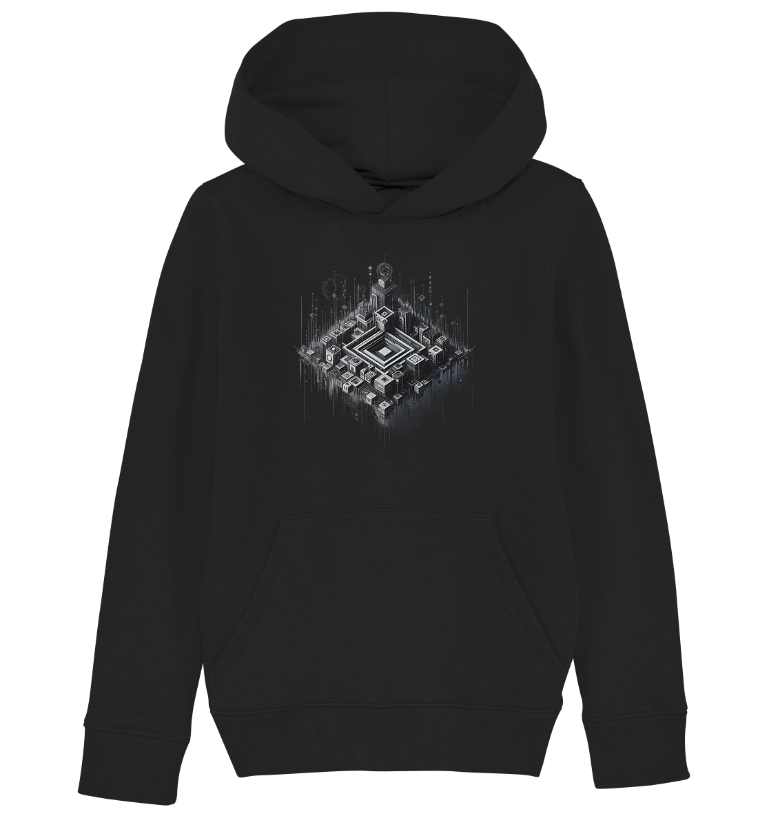 Abstract Art - Kids Organic Hoodie