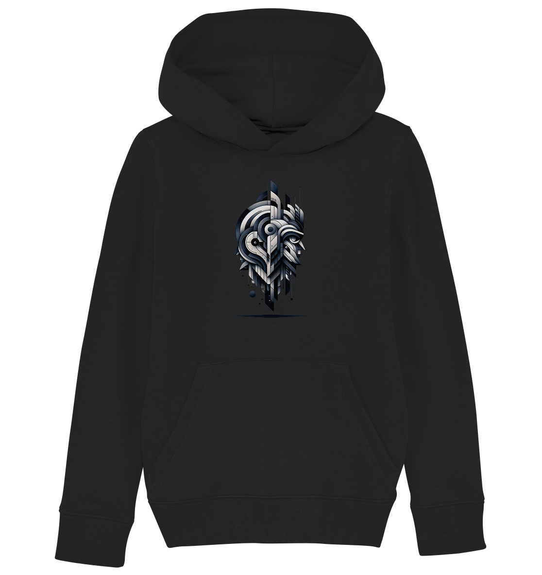 Abstract King - Kids Organic Hoodie