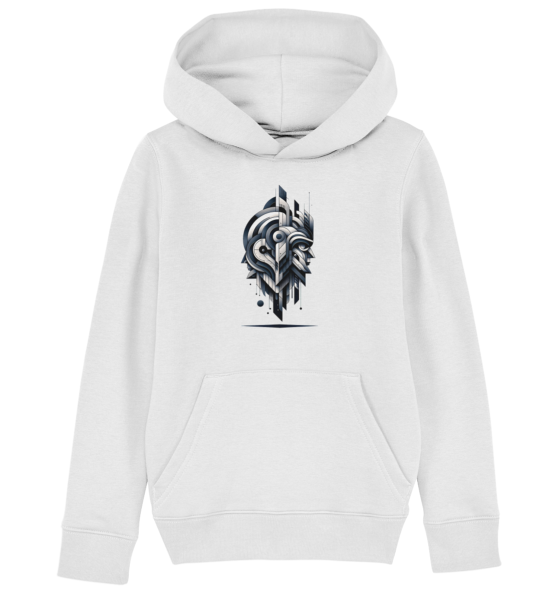 Abstract King - Kids Organic Hoodie