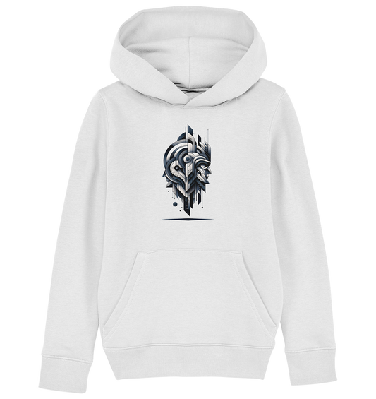 Abstract King - Kids Organic Hoodie