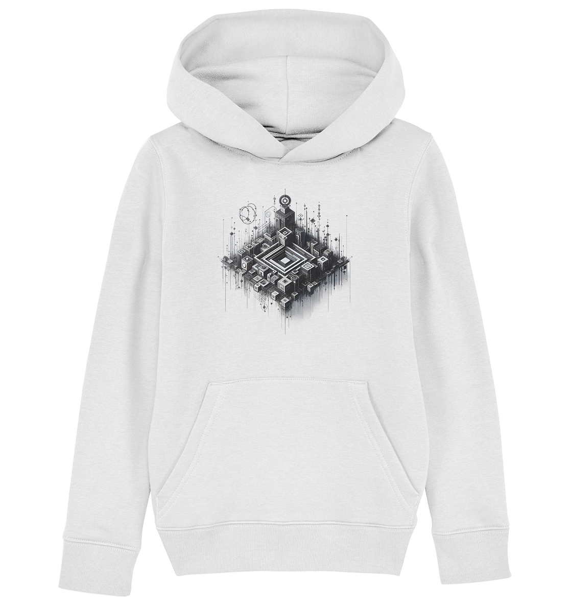 Abstract Art - Kids Organic Hoodie