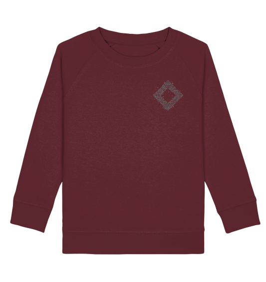 Calligraphy Square - Kids Organic Sweatshirt