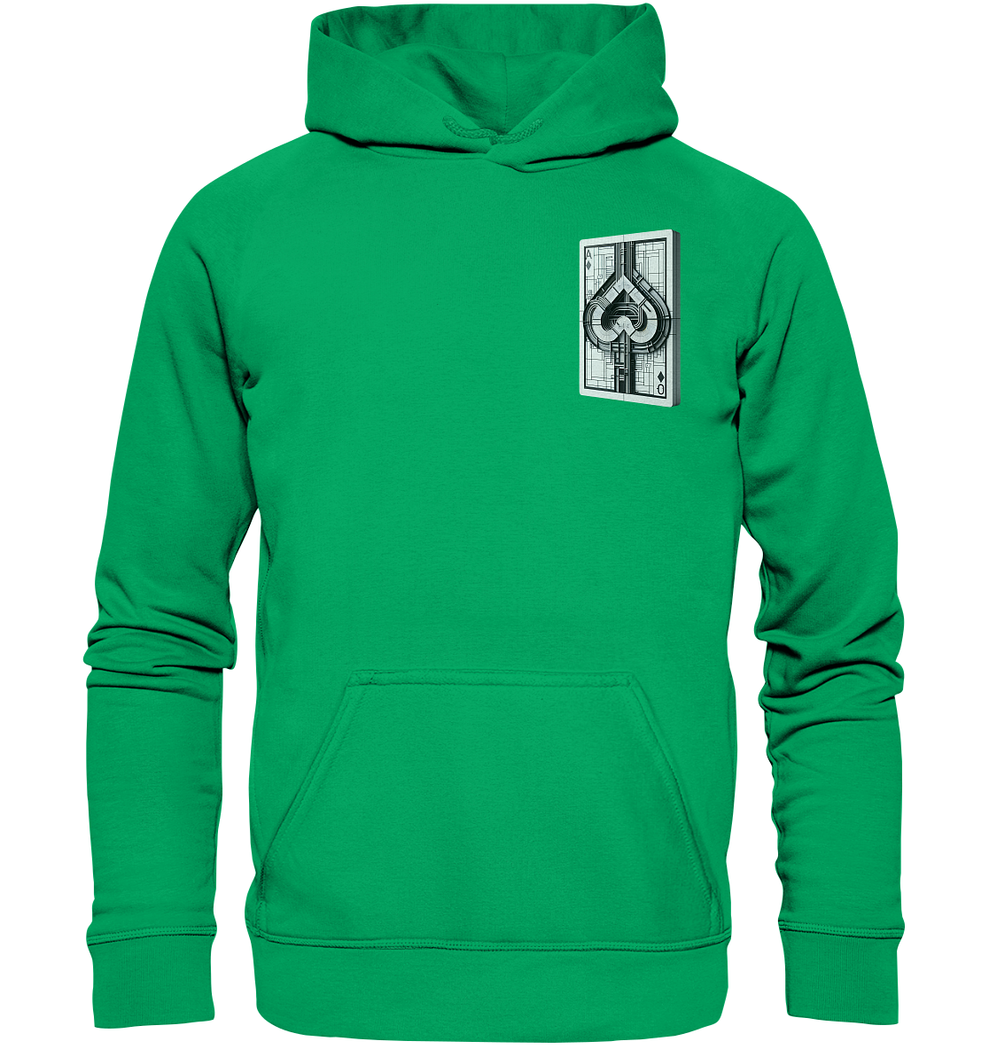 Abstract Ace of Spades - Kids Premium Hoodie