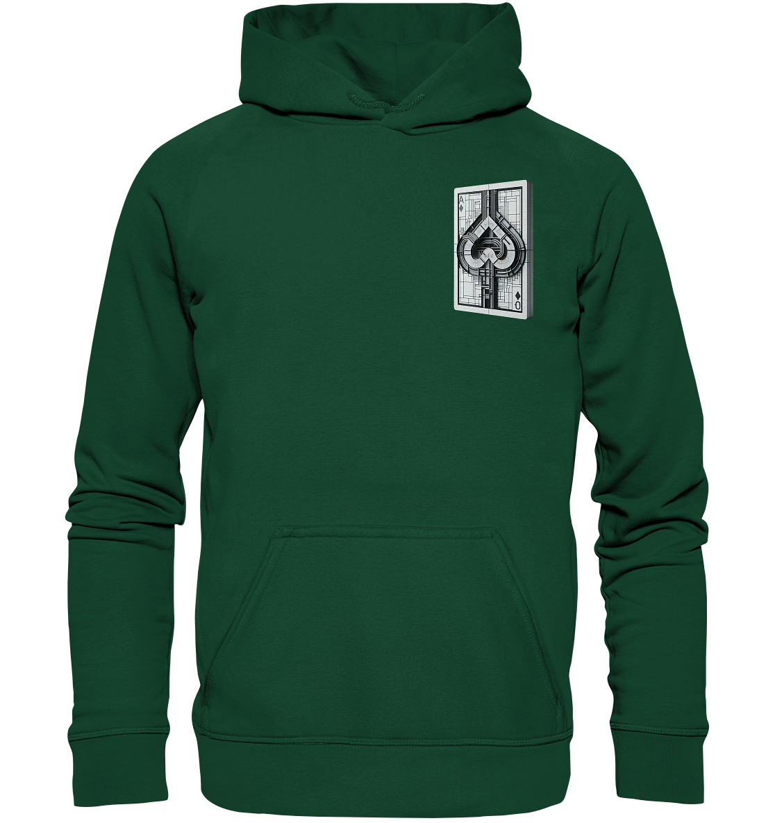 Abstract Ace of Spades - Kids Premium Hoodie