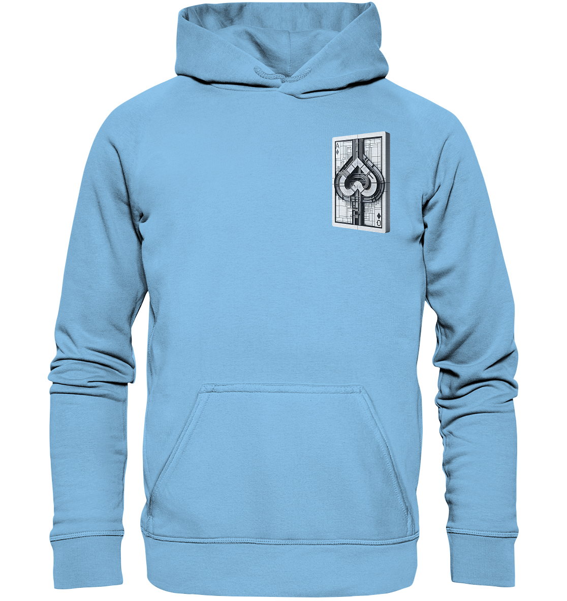 Abstract Ace of Spades - Kids Premium Hoodie