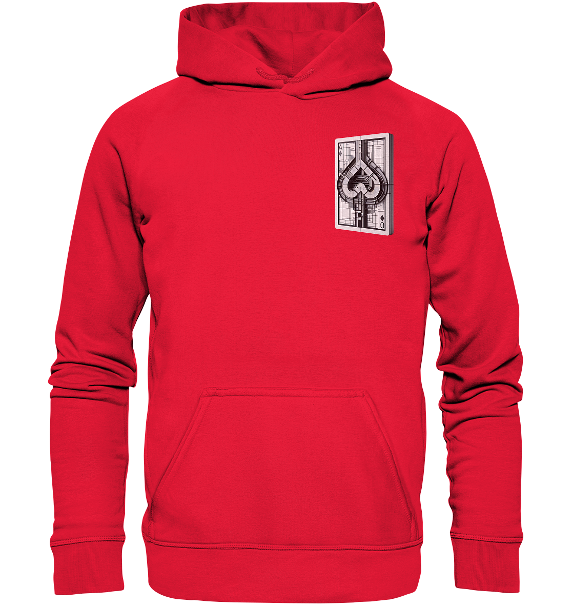 Abstract Ace of Spades - Kids Premium Hoodie