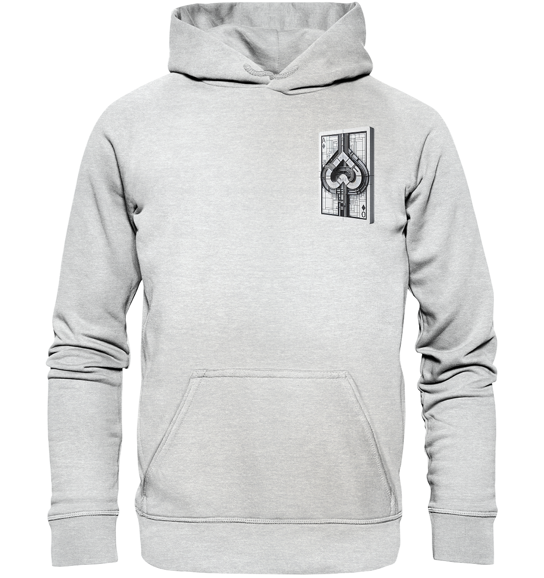 Abstract Ace of Spades - Kids Premium Hoodie