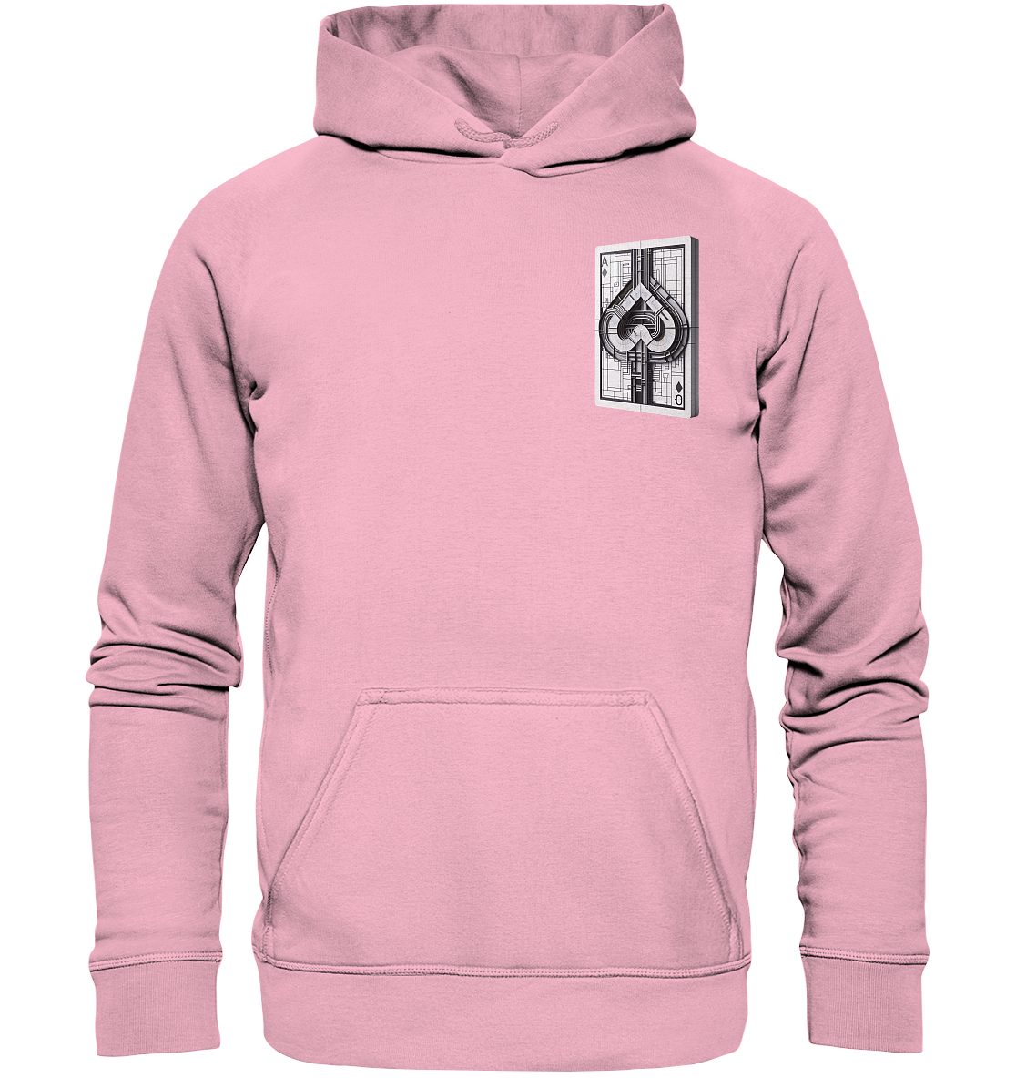 Abstract Ace of Spades - Kids Premium Hoodie