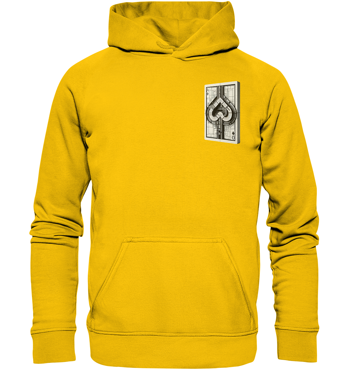 Abstract Ace of Spades - Kids Premium Hoodie