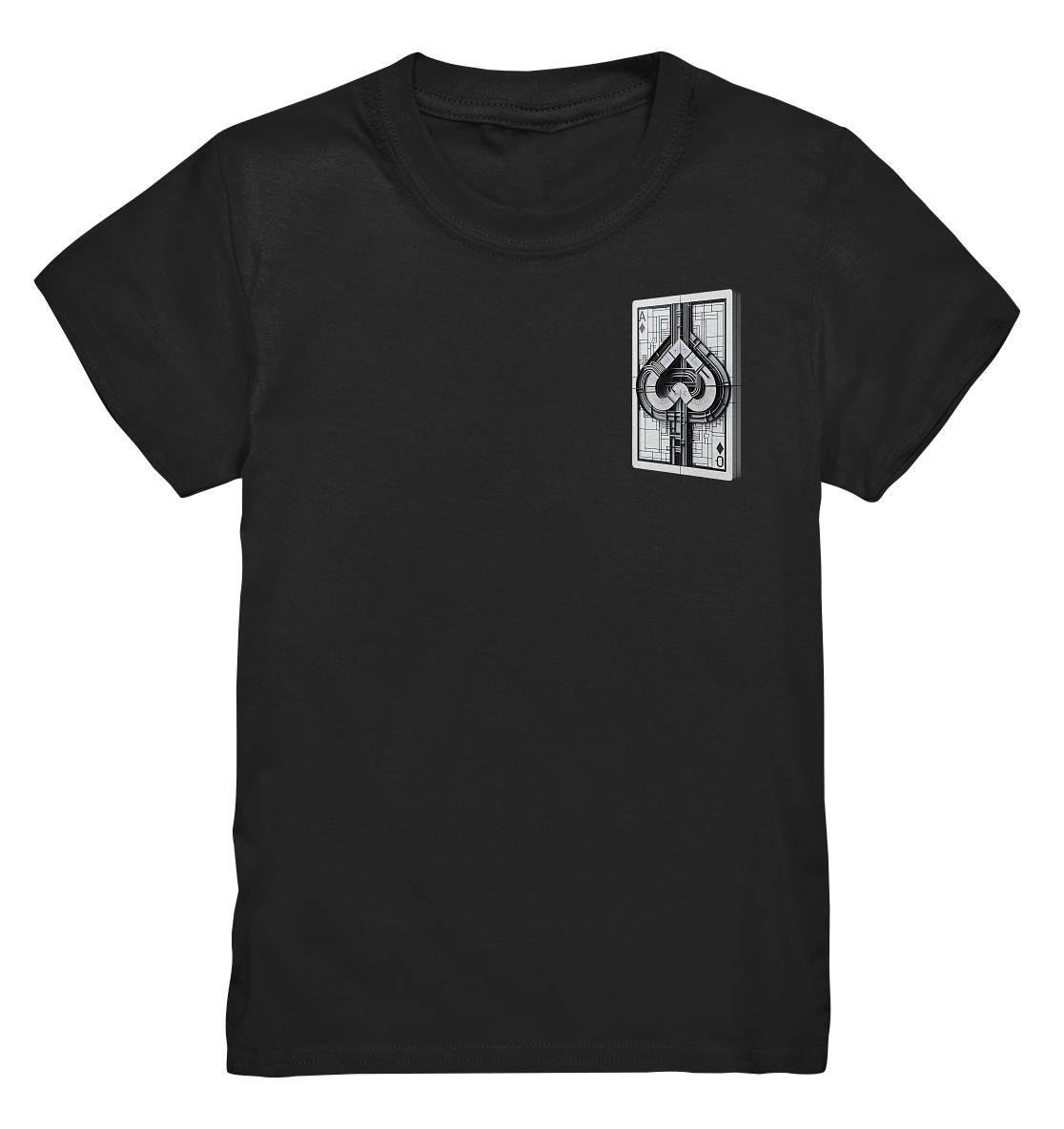 Abstract Ace of Spades - Kids Premium Shirt