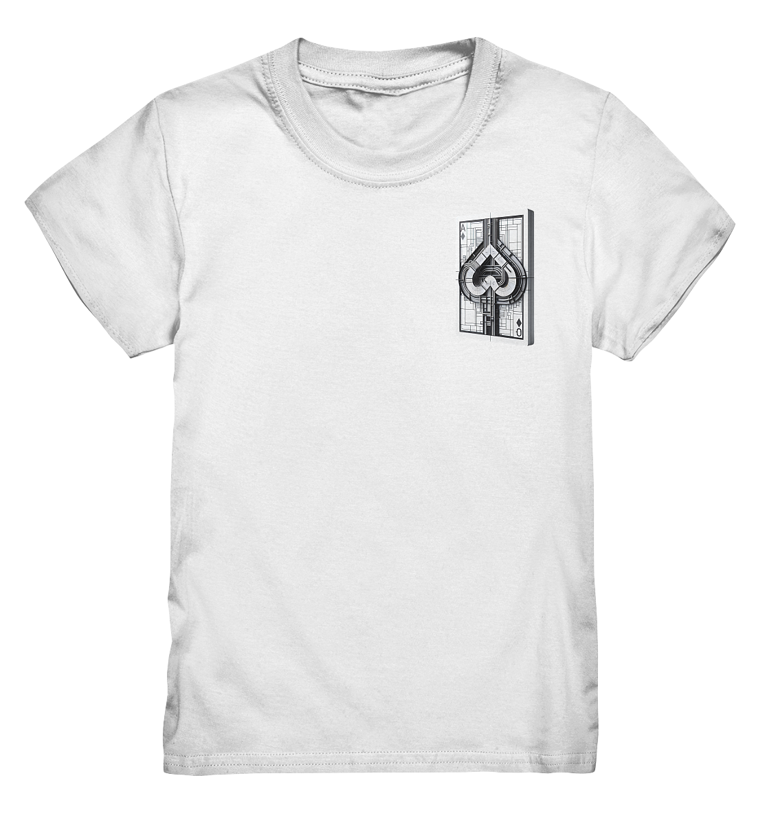 Abstract Ace of Spades - Kids Premium Shirt