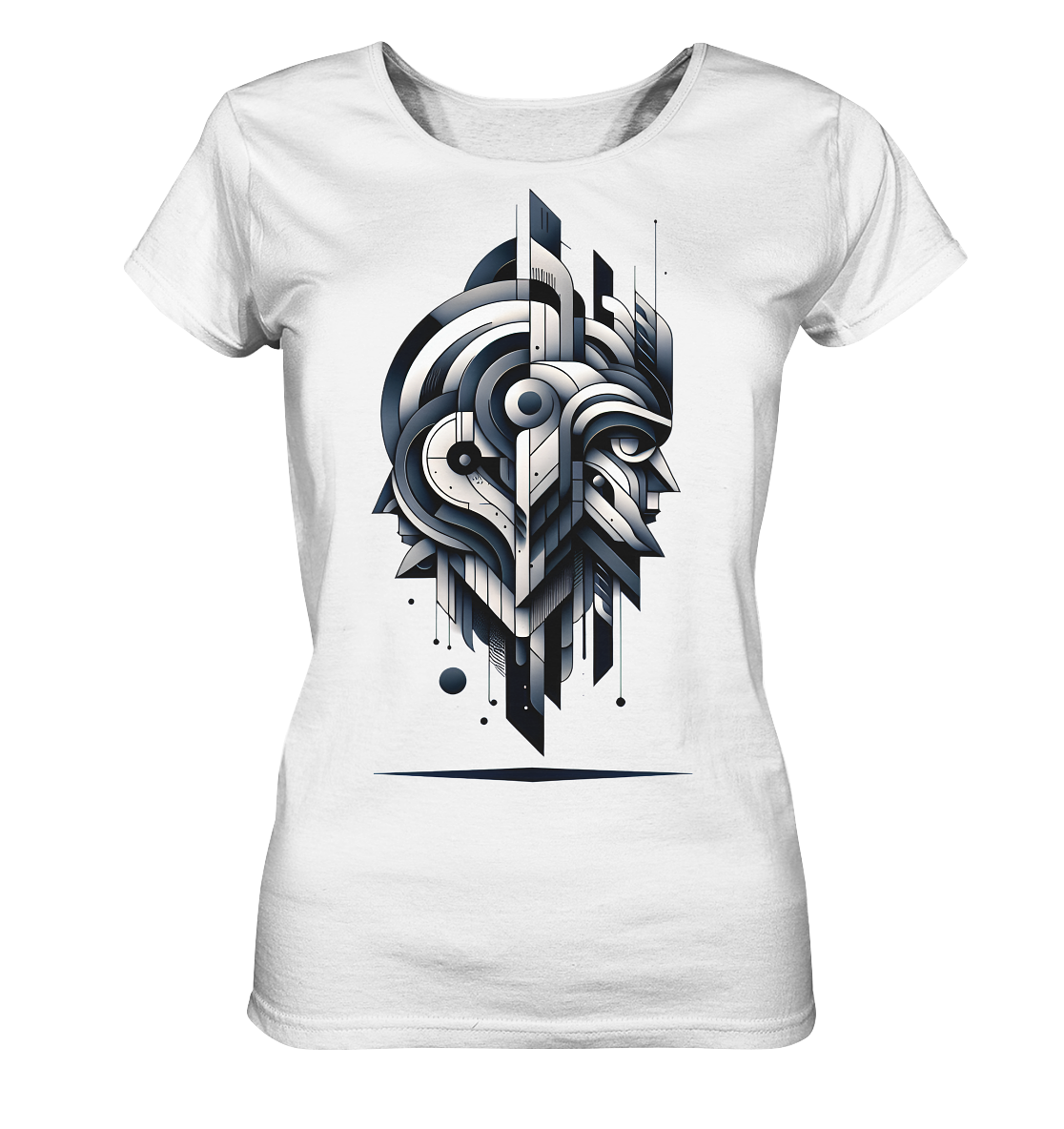 Abstract King - Ladies Organic Basic Shirt