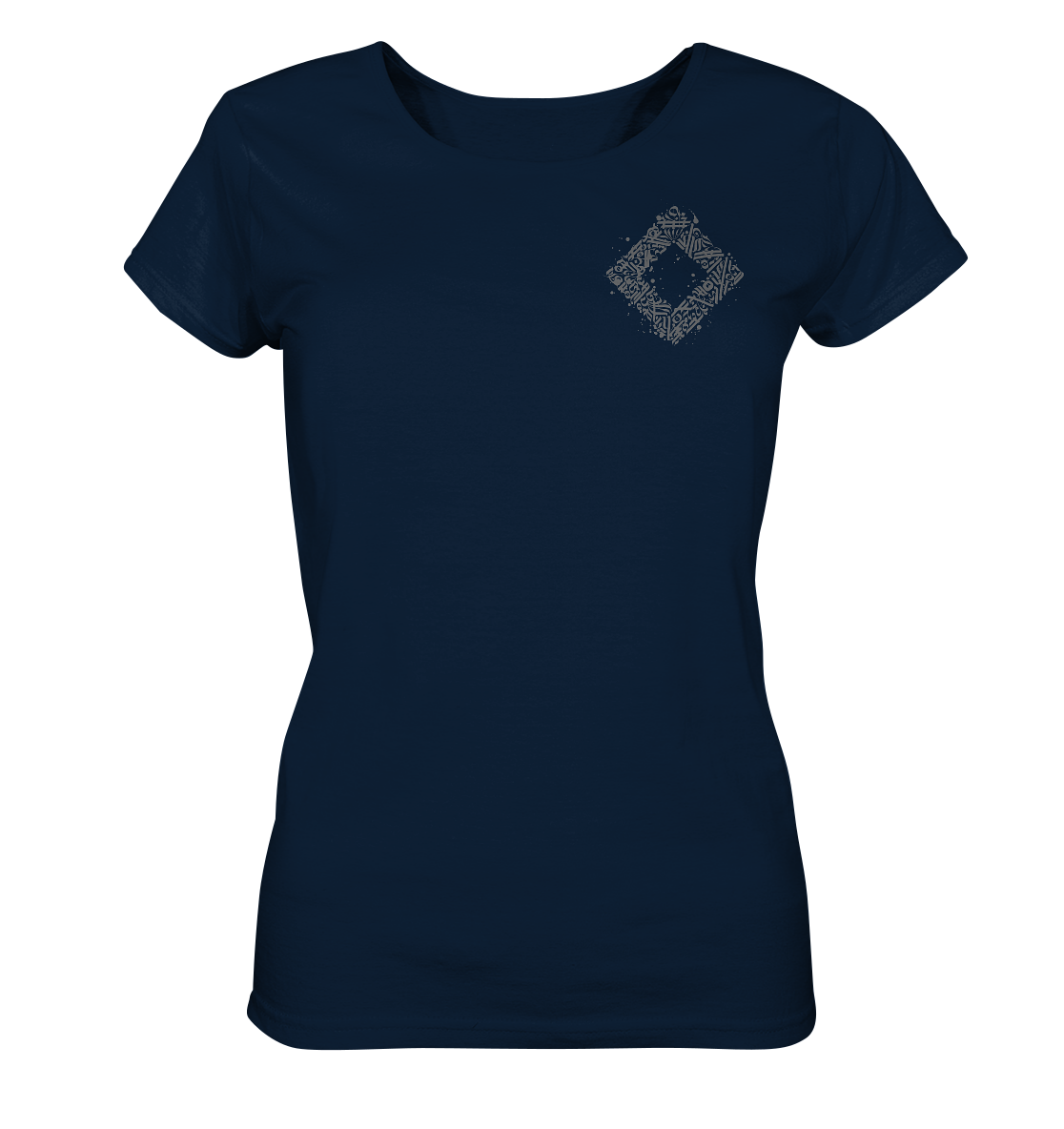 Calligraphy Square - Ladies Organic Shirt