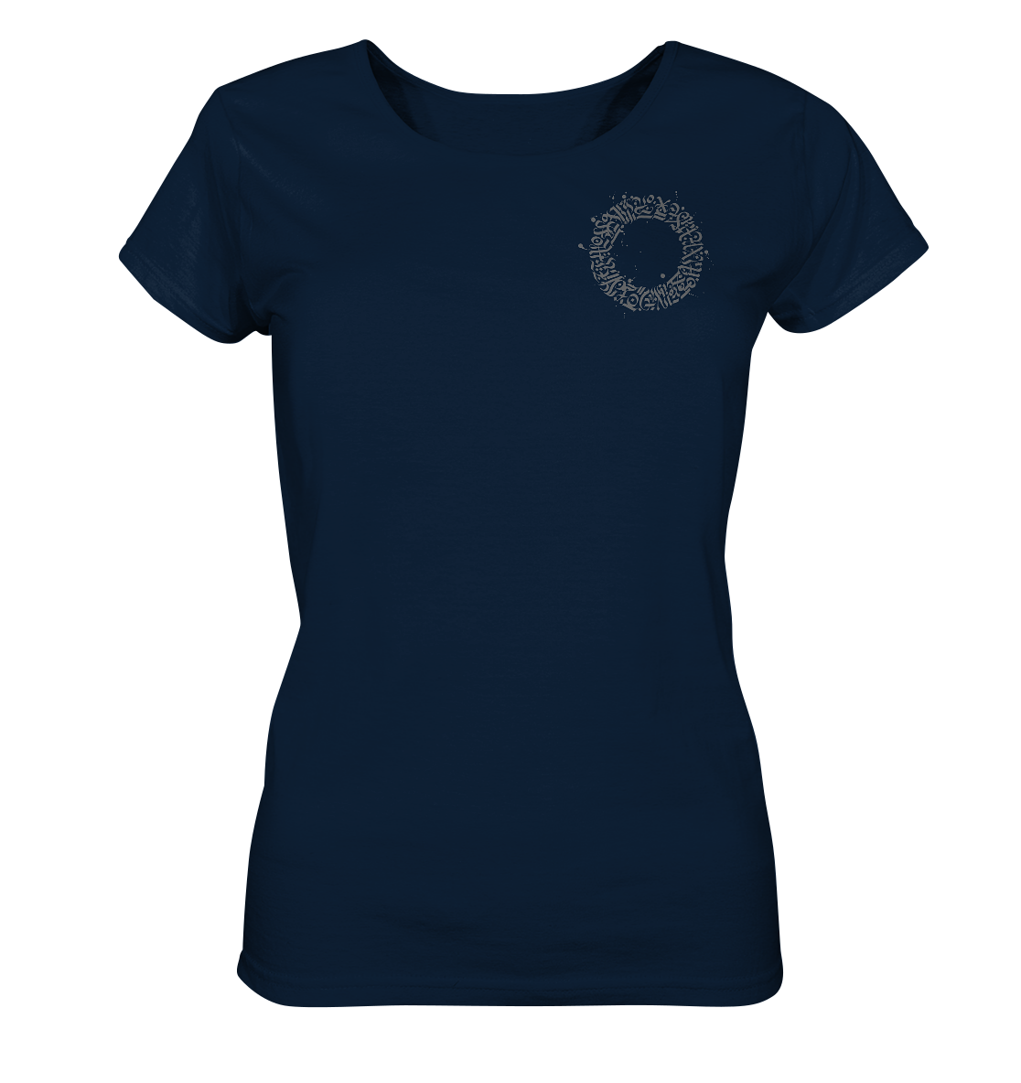 Calligraphy Ball - Ladies Organic Shirt