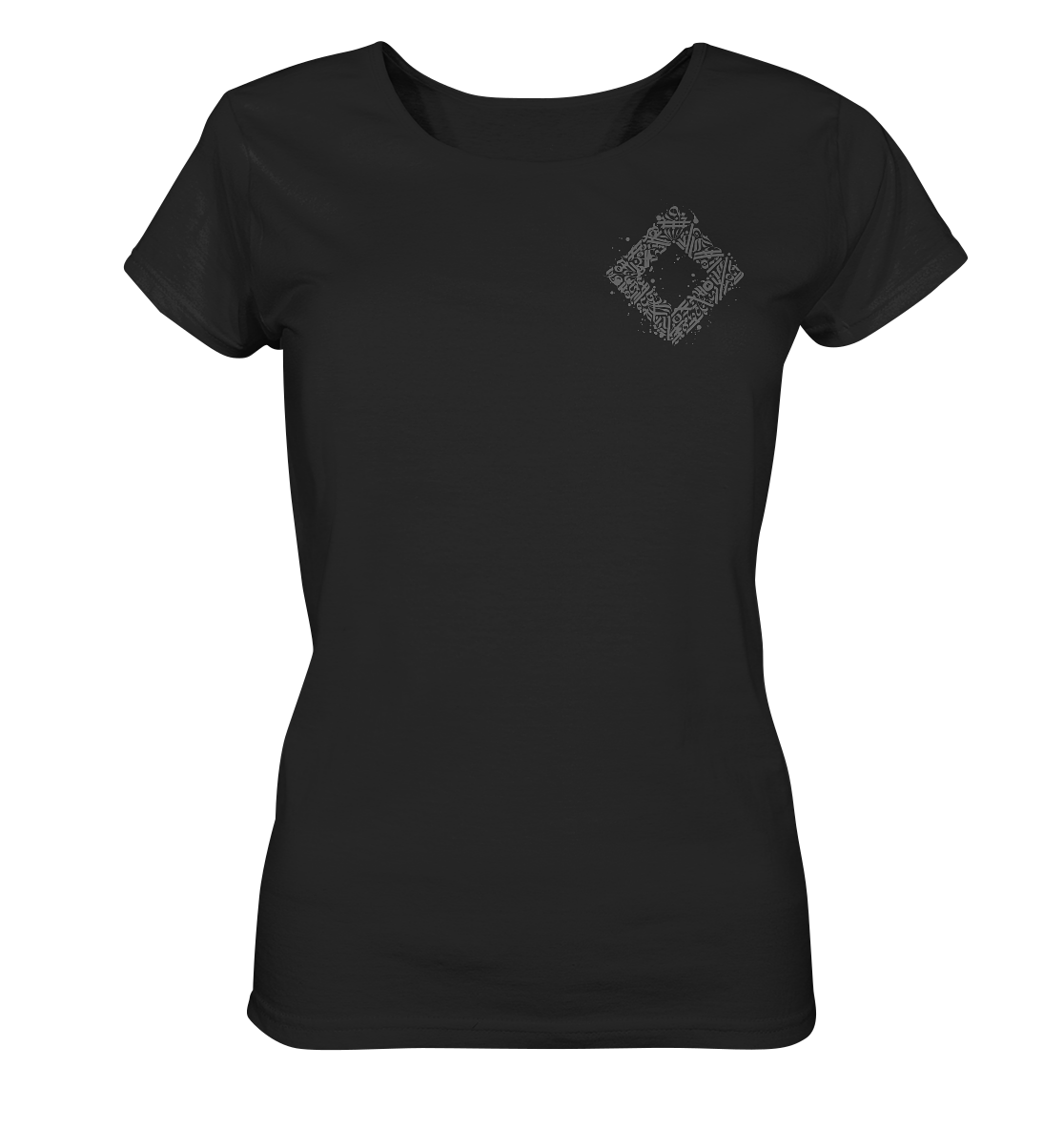 Calligraphy Square - Ladies Organic Shirt