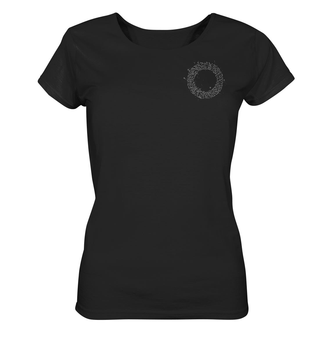 Calligraphy Ball - Ladies Organic Shirt