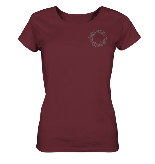 Calligraphy Ball - Ladies Organic Shirt