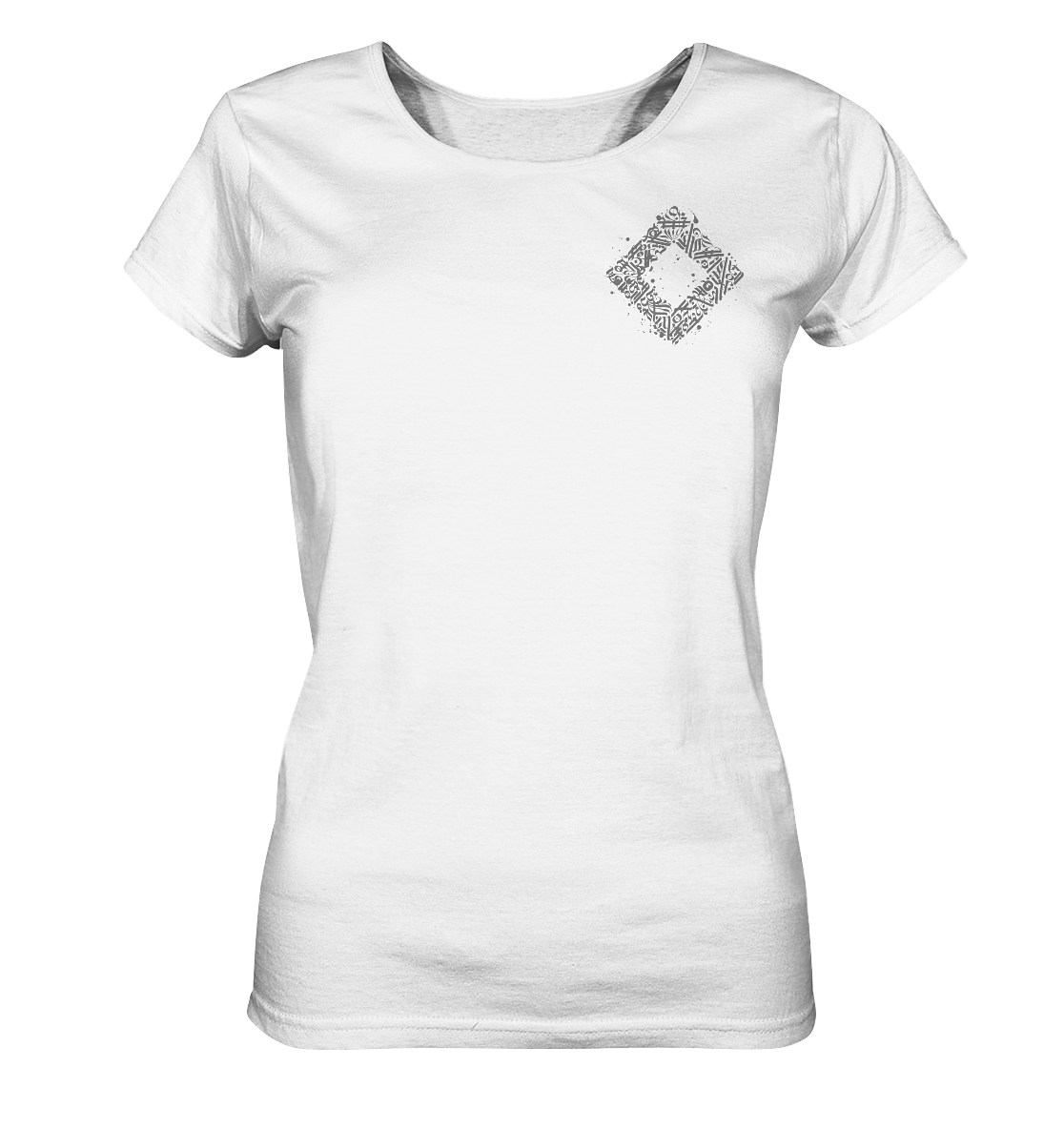 Calligraphy Square - Ladies Organic Shirt