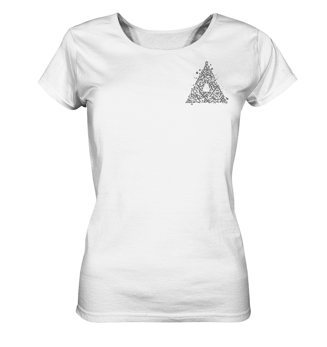 Calligraphy Triangle - Ladies Organic Shirt