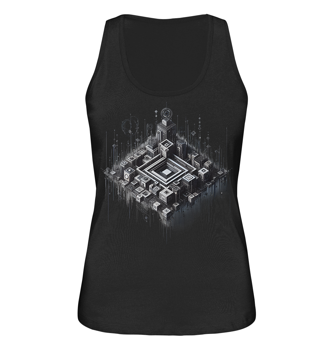 Abstract Art - Ladies Organic Tank Top