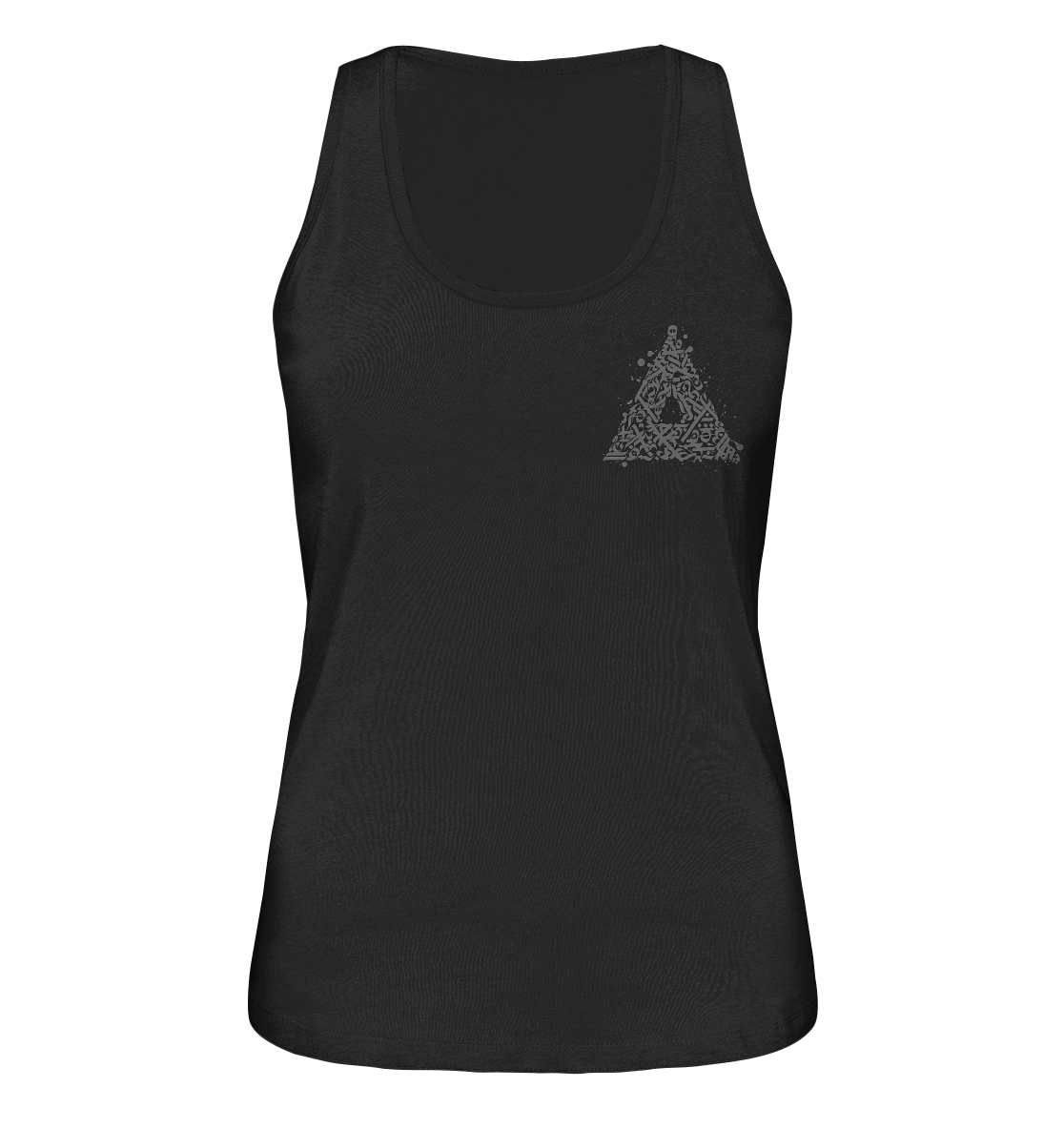 Calligraphy Triangle - Ladies Organic Tank Top