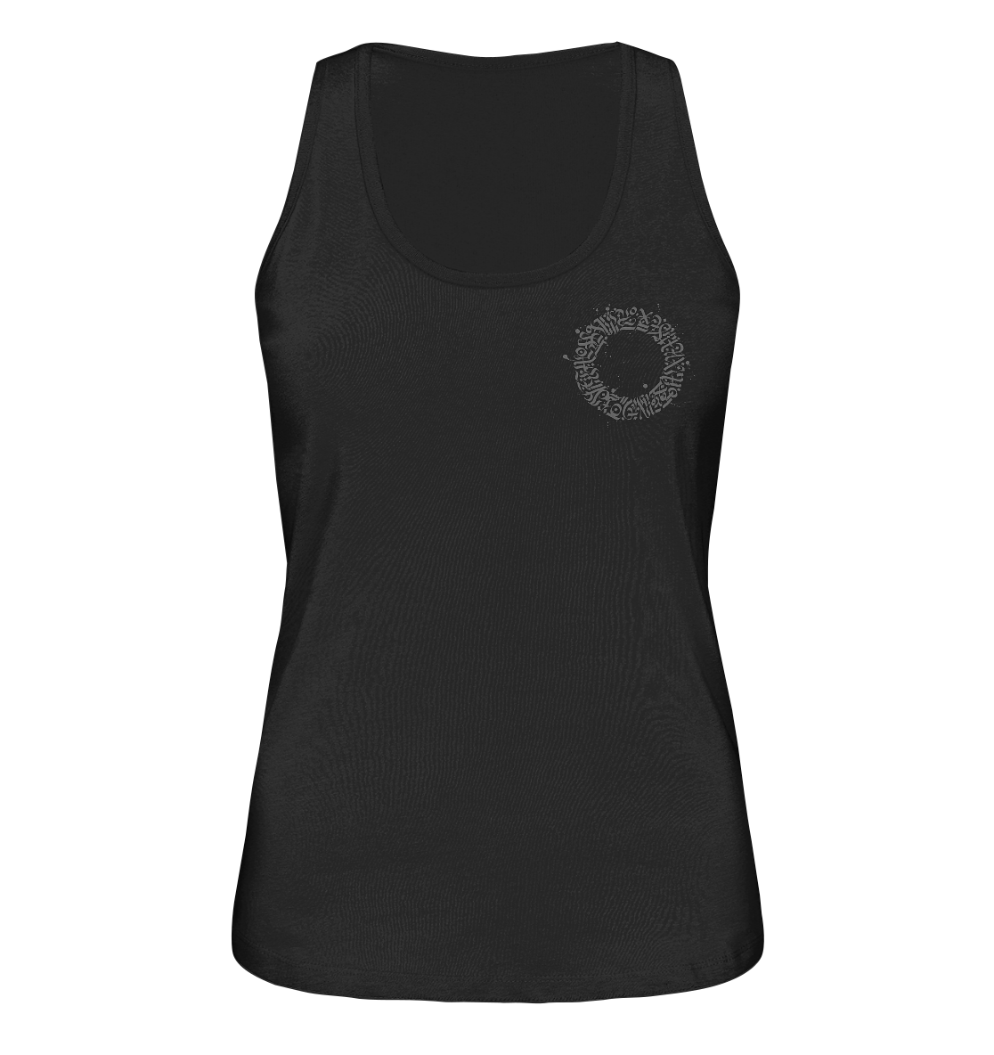 Calligraphy Ball - Ladies Organic Tank Top