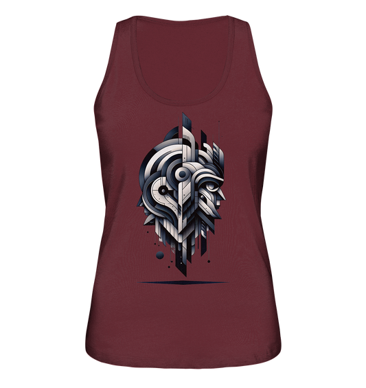 Abstract King - Ladies Organic Tank Top