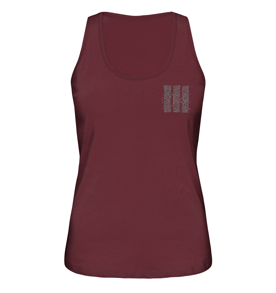 Calligraphy Columns - Ladies Organic Tank Top